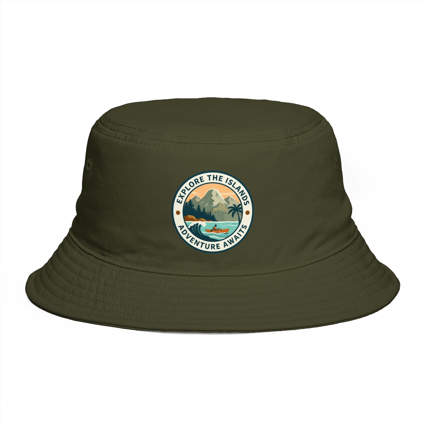 Explore the Islands Bucket Hat — Adventure Awaits Outdoor Travel Hat