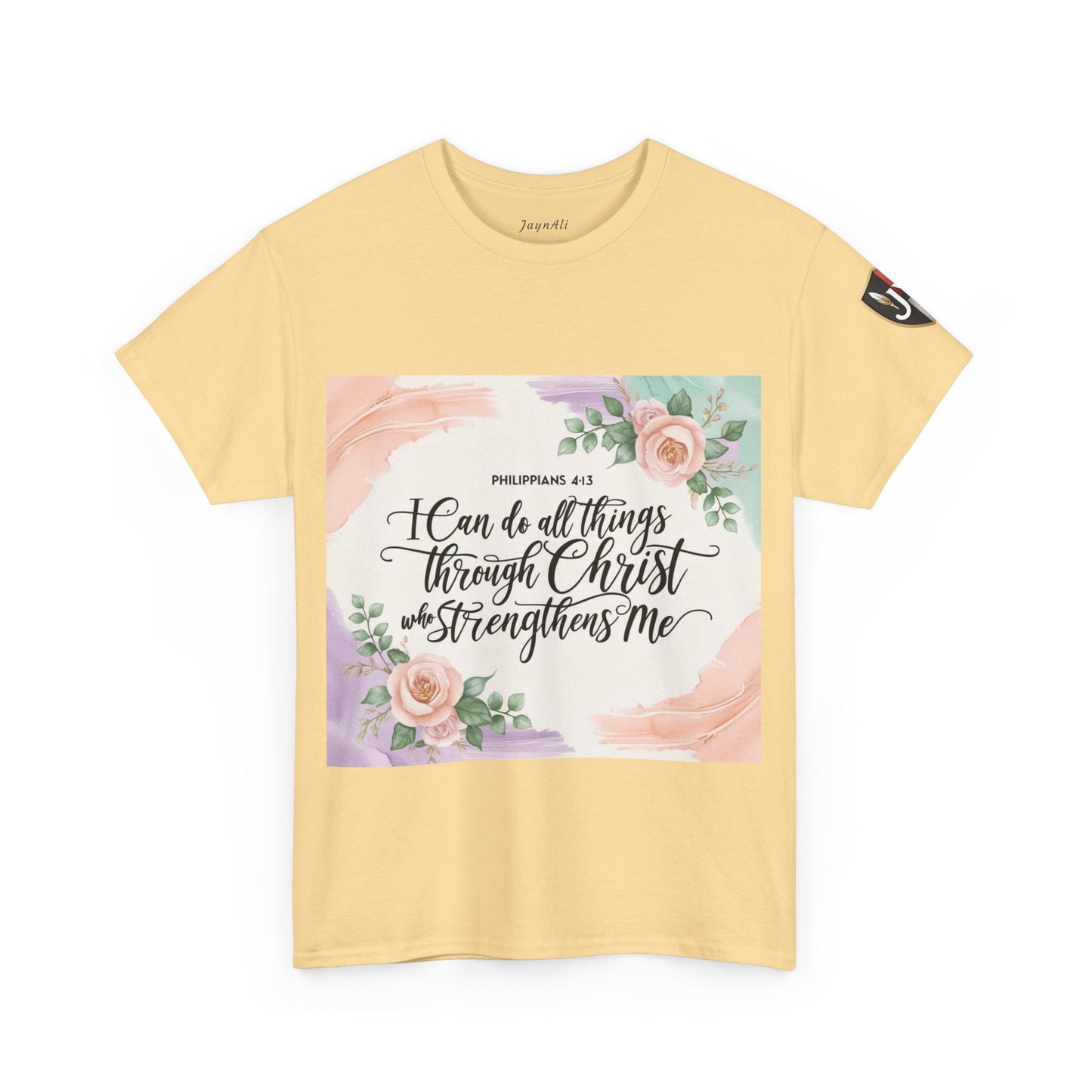 Floral Inspirational Tee