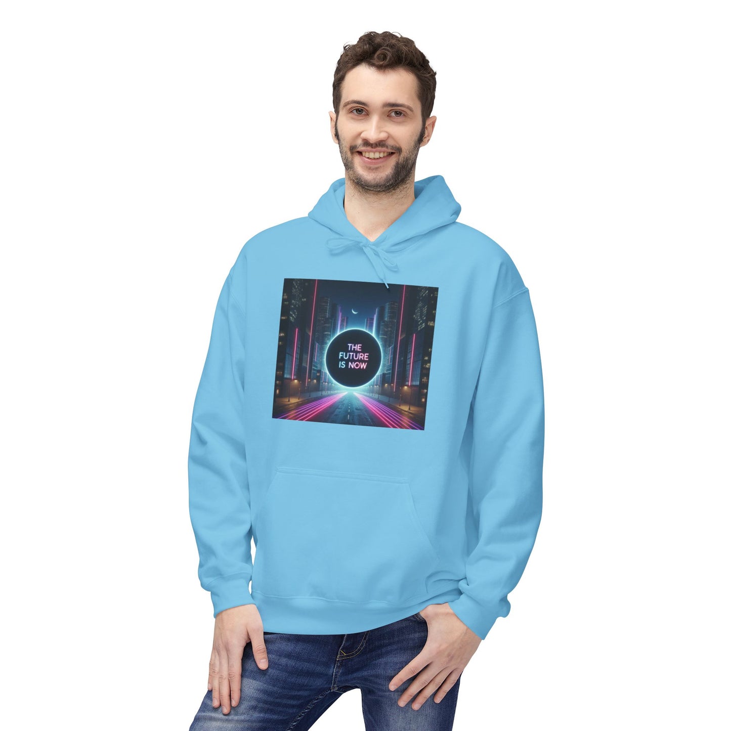 The Future Is Now Unisex Softstyle Hoodie
