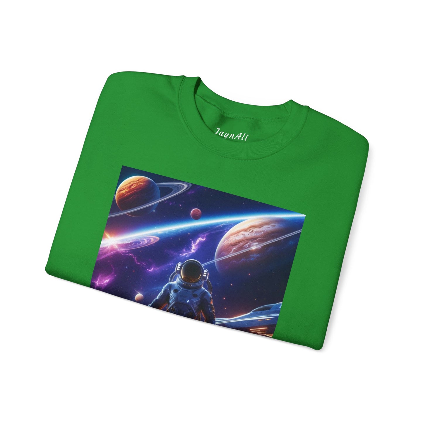 Cosmic Explorer Crewneck Sweatshirt - Space Design, Gift for Astronomy Lovers