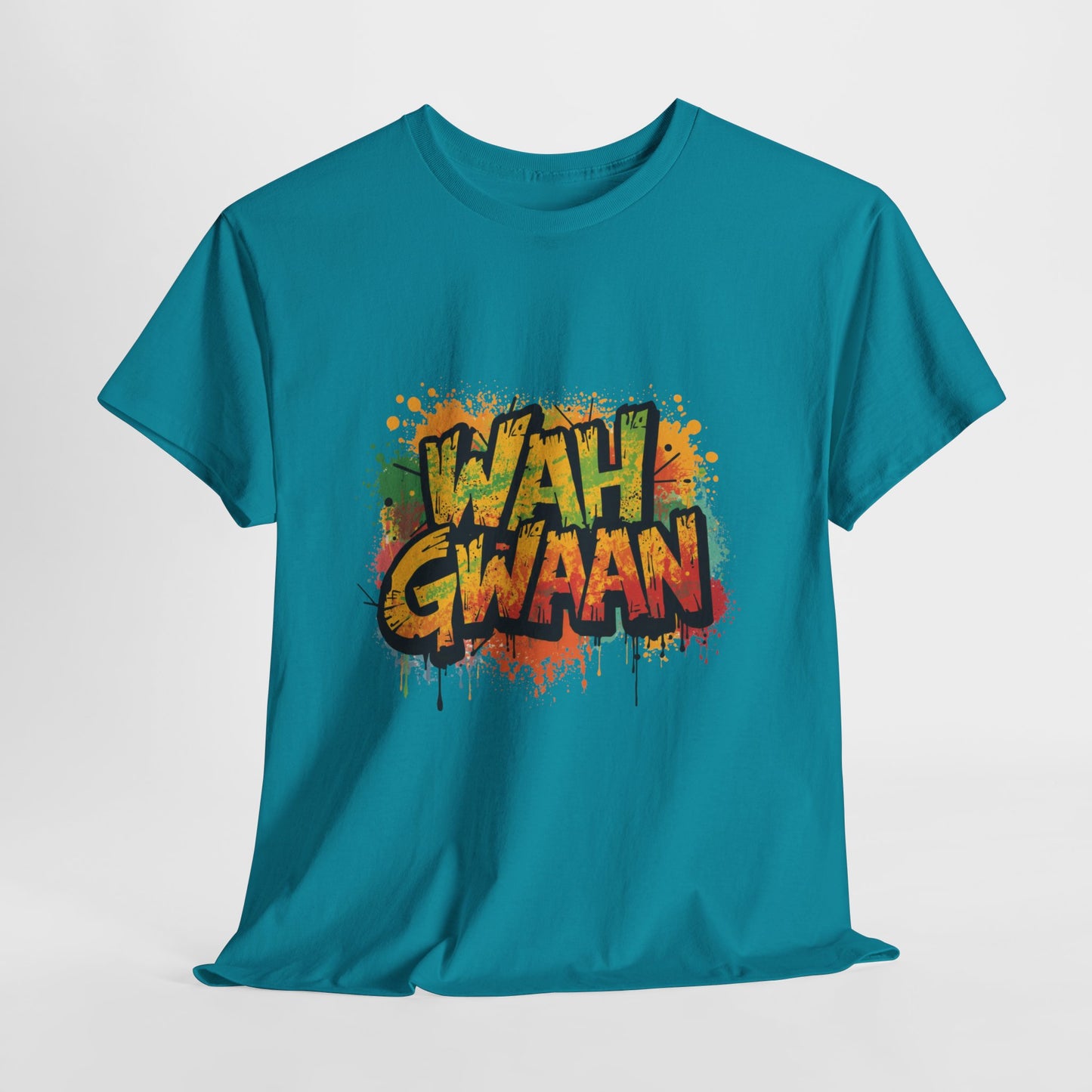Wah Gwaan Graphic T-Shirt — Casual Jamaican Phrase Tee