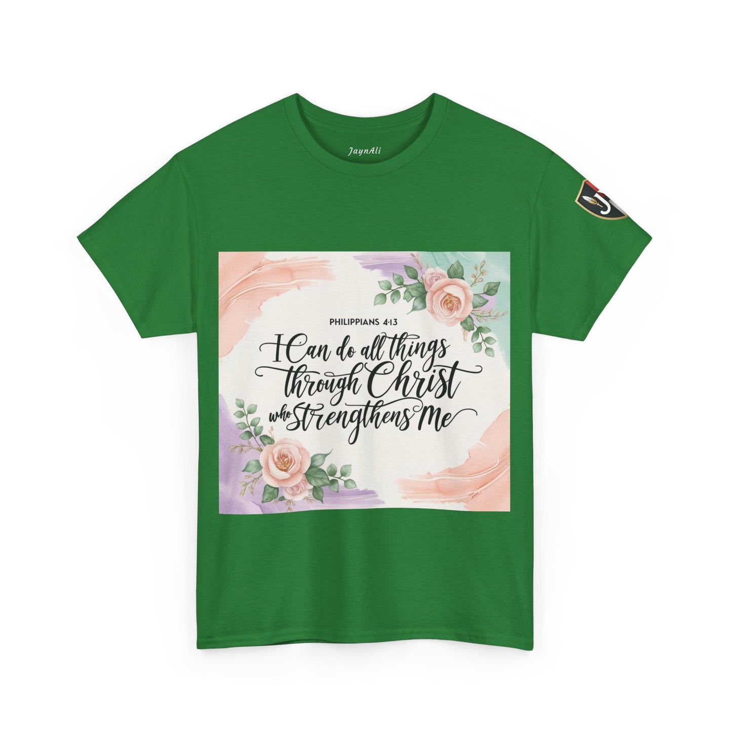 Floral Inspirational Tee