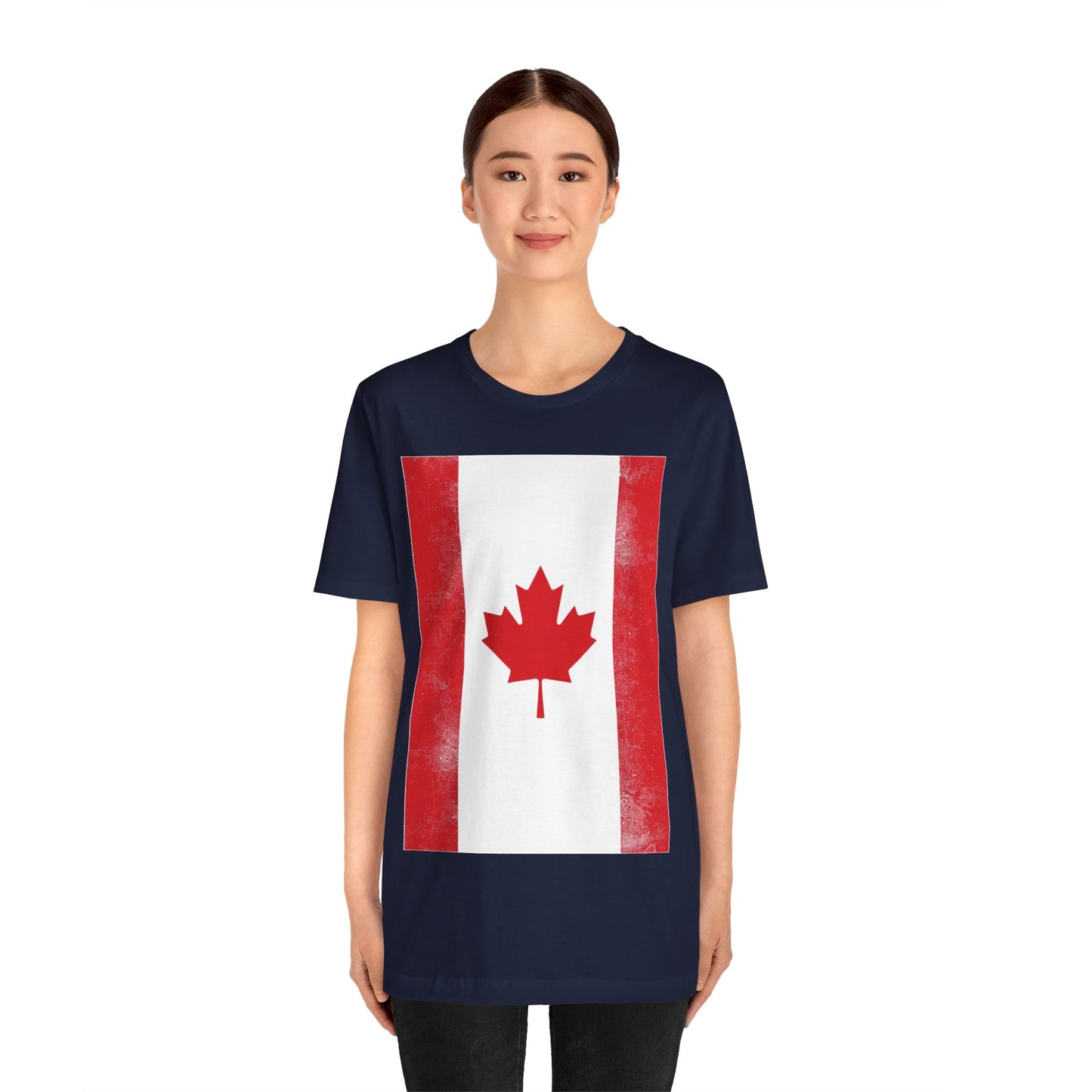 Canada Flag Unisex Jersey Short Sleeve Tee