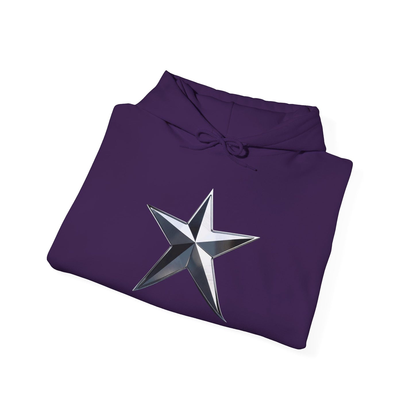 Stylish Star Hoodie | Unisex Heavy Blend Sweatshirt, Everyday Comfort, Casual Outfit, Gift for Her, Him, Birthdays