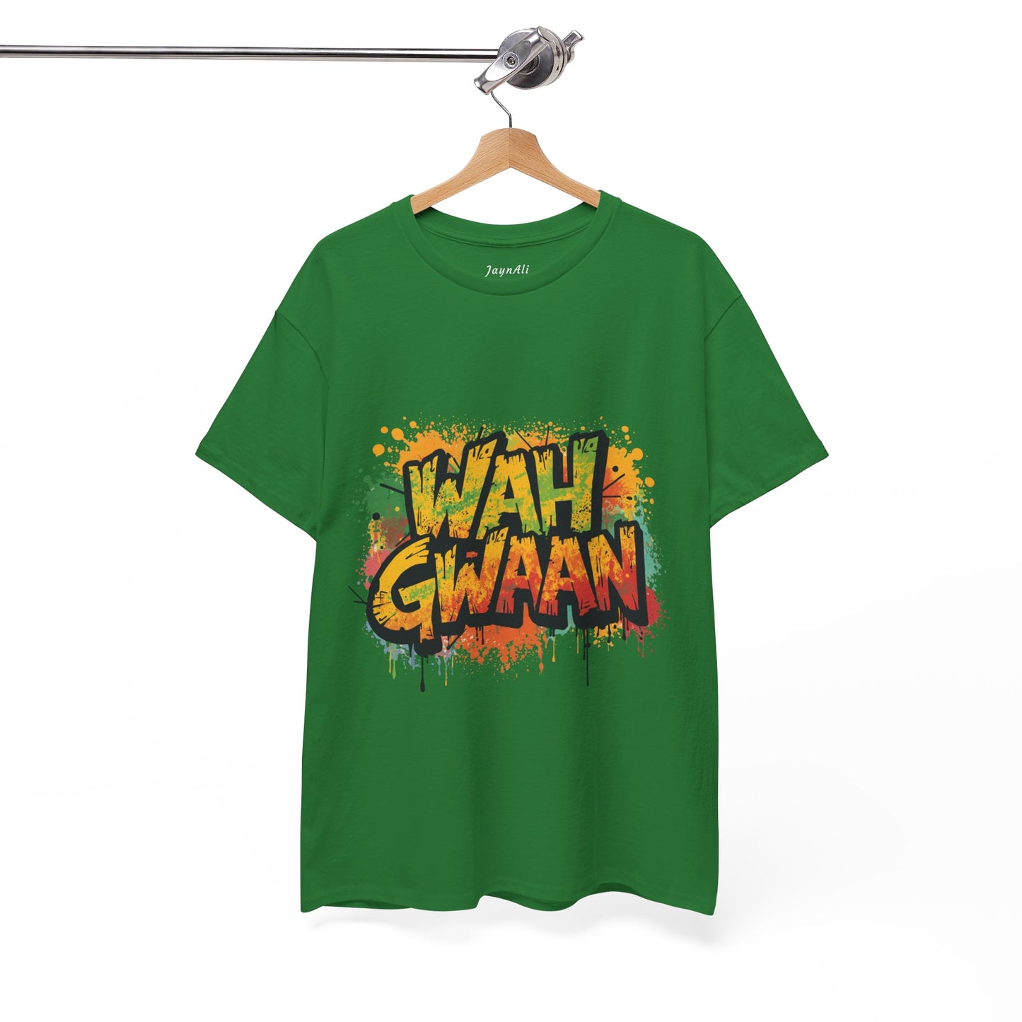 Wah Gwaan Graphic T-Shirt — Casual Jamaican Phrase Tee