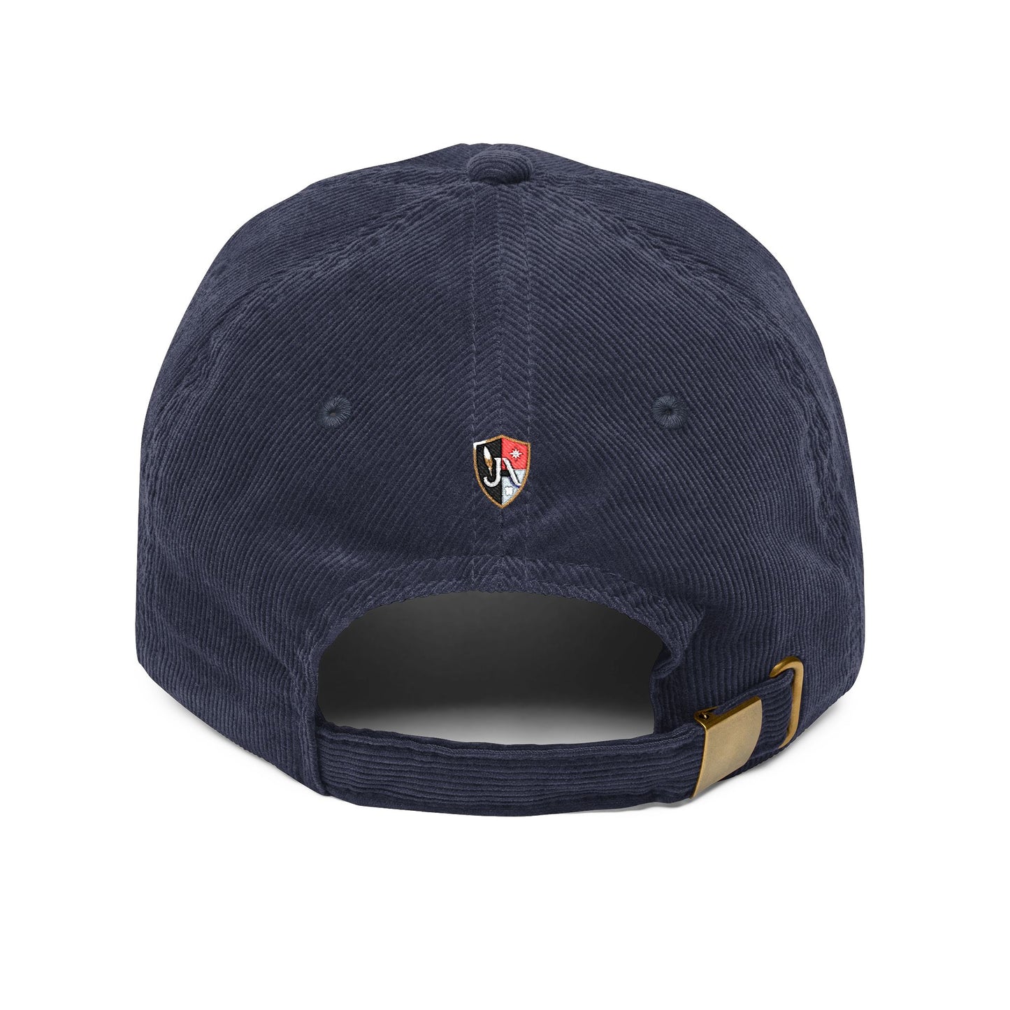 Peace, Love & Prosperity Embroidered Corduroy Cap