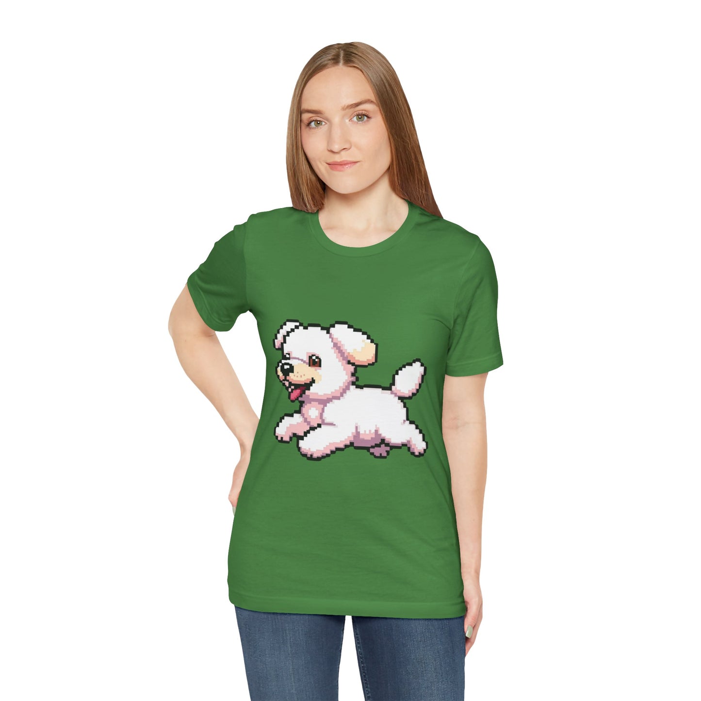 Cute Puppy Graphic Tee, Dog Lover T-Shirt, Gift for Pet Owners, Casual Everyday Wear, Perfect for Birthdays and Animal Lovers