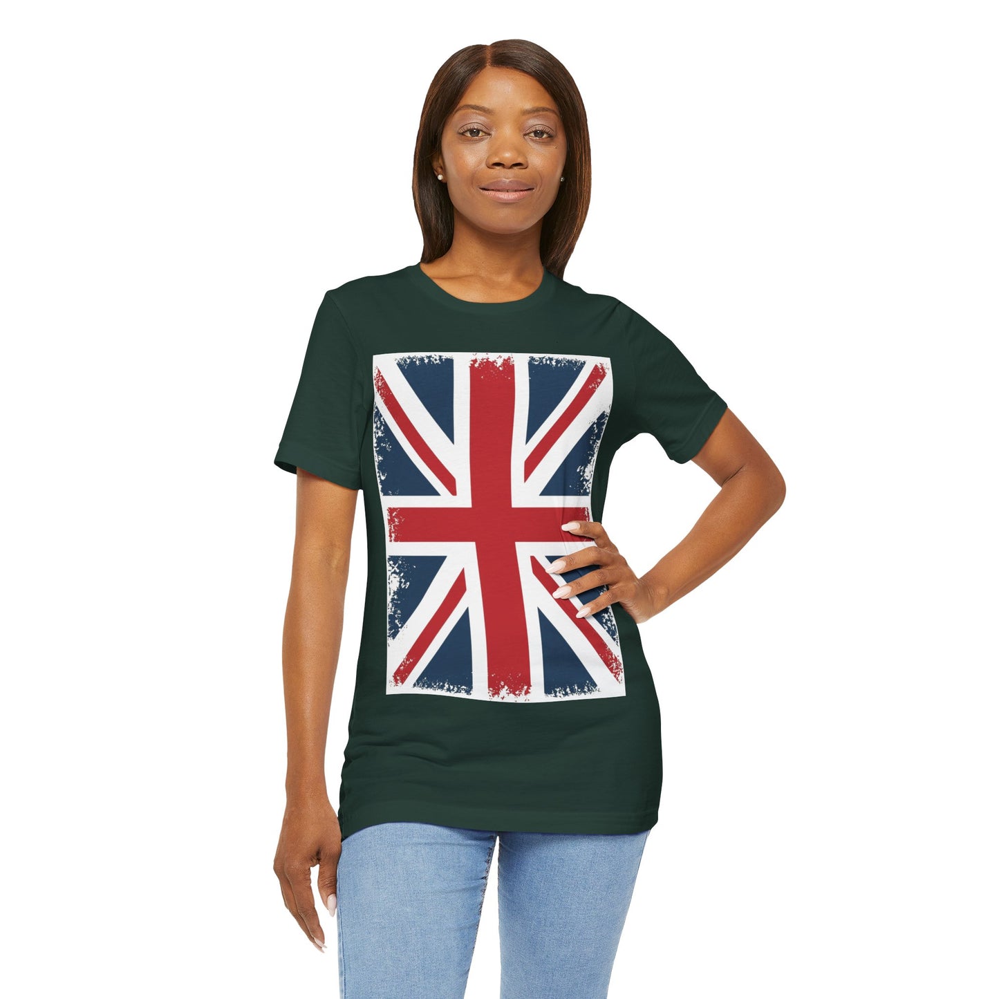 UK Flag Unisex Jersey Short Sleeve Tee