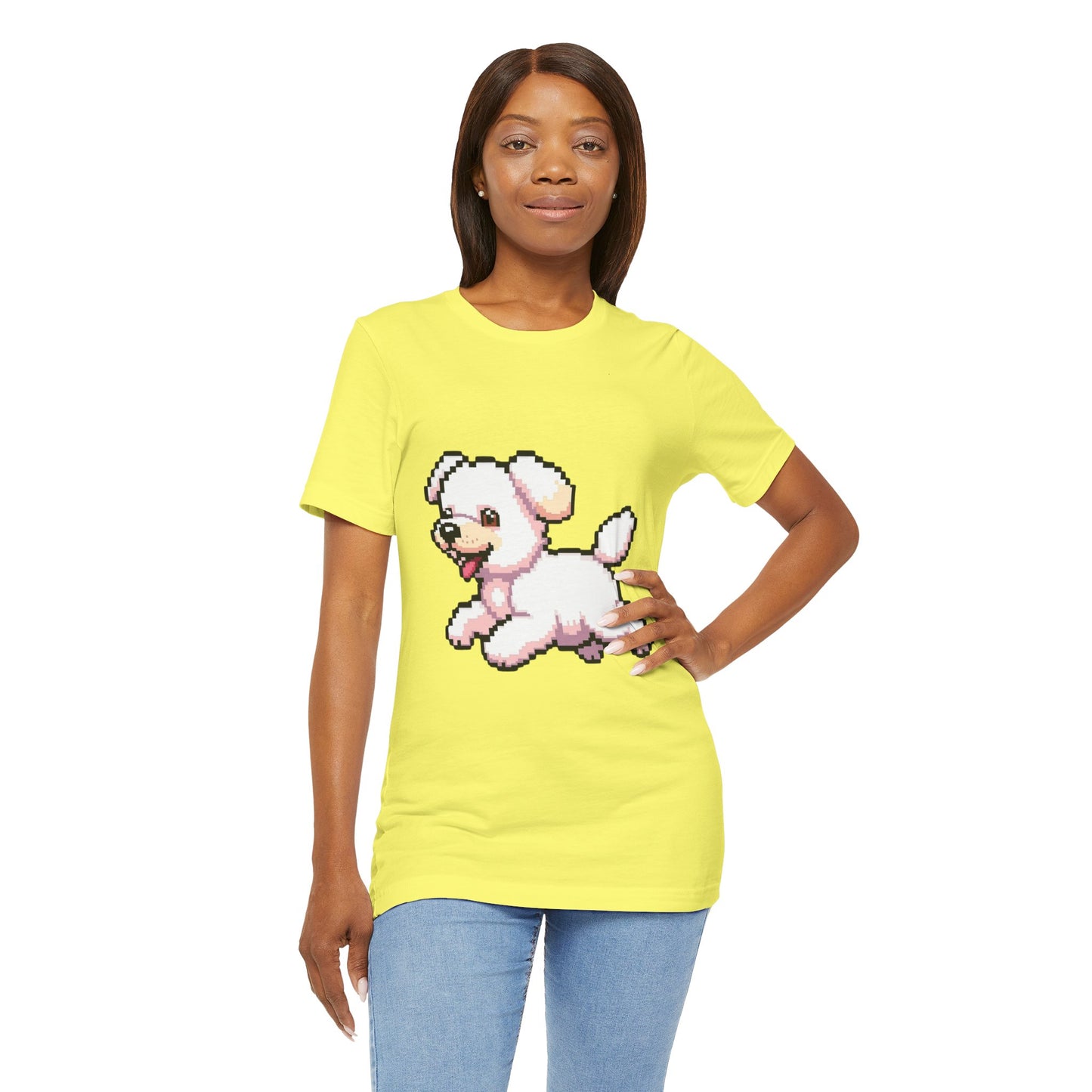 Cute Puppy Graphic Tee, Dog Lover T-Shirt, Gift for Pet Owners, Casual Everyday Wear, Perfect for Birthdays and Animal Lovers