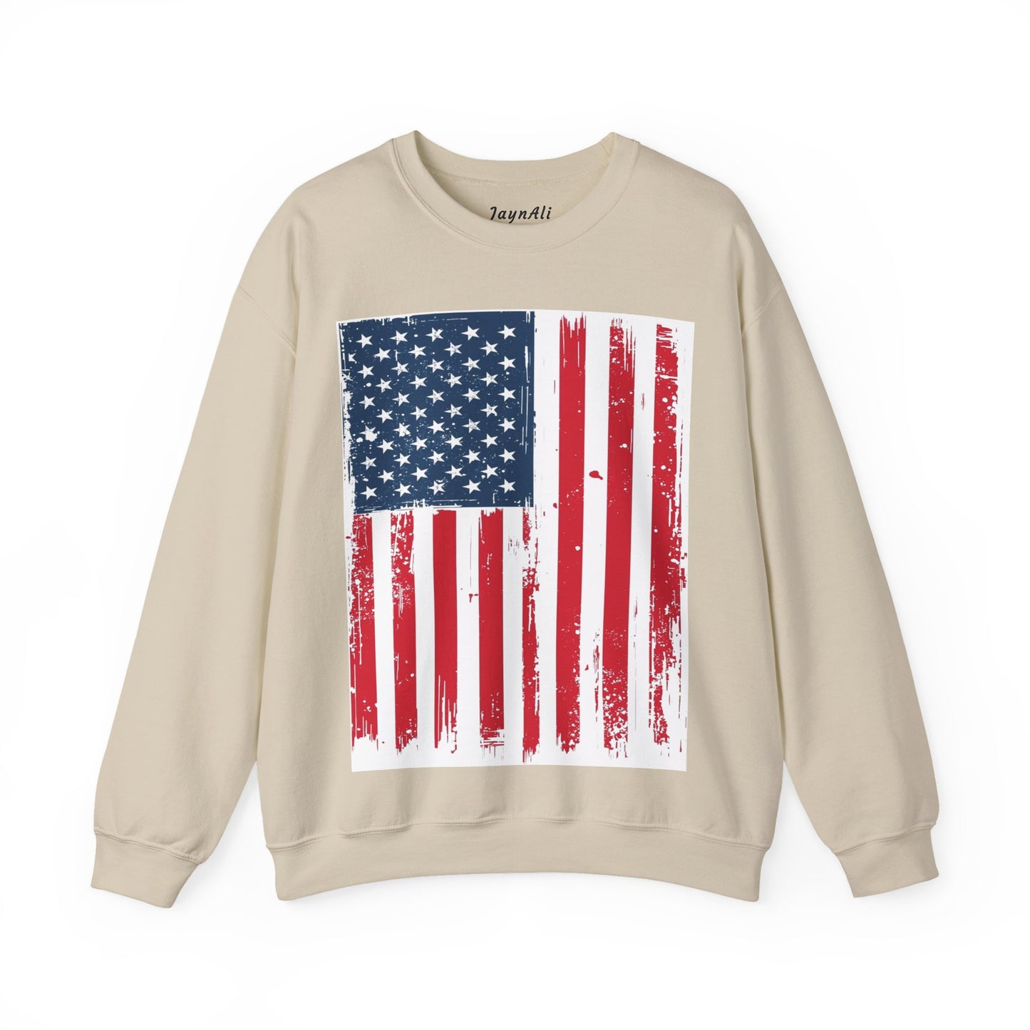 USA Flag Unisex Heavy Blend™ Crewneck Sweatshirt