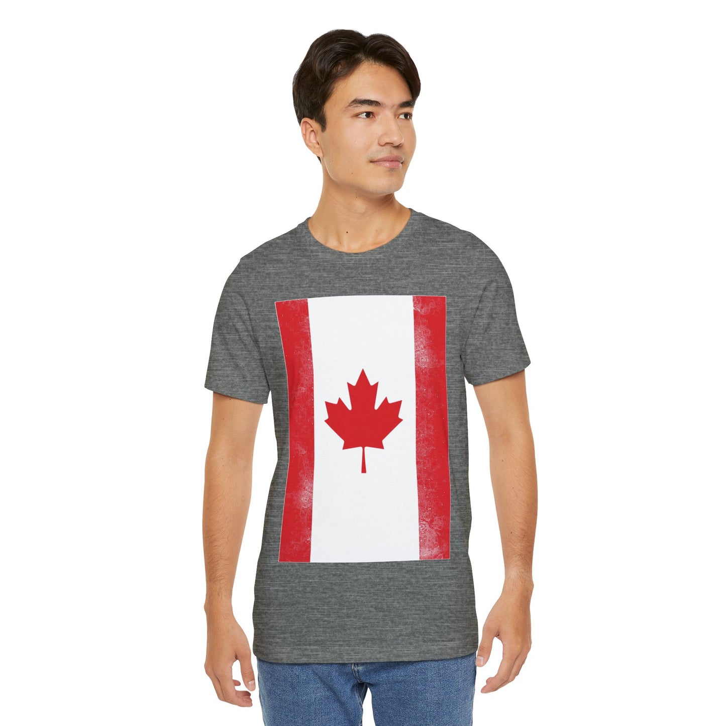 Canada Flag Unisex Jersey Short Sleeve Tee