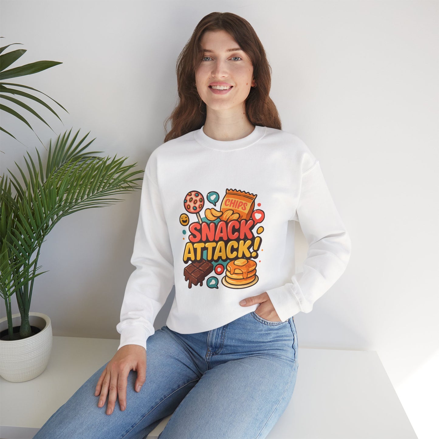 Snack Attack Crewneck Sweatshirt