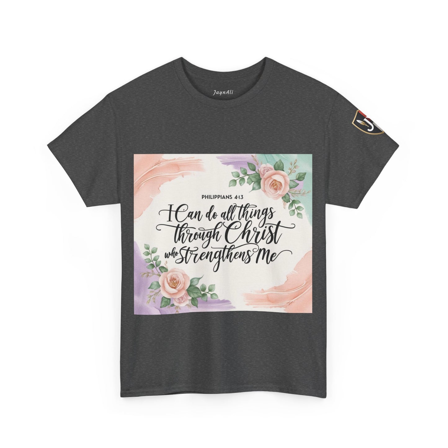 Floral Inspirational Tee