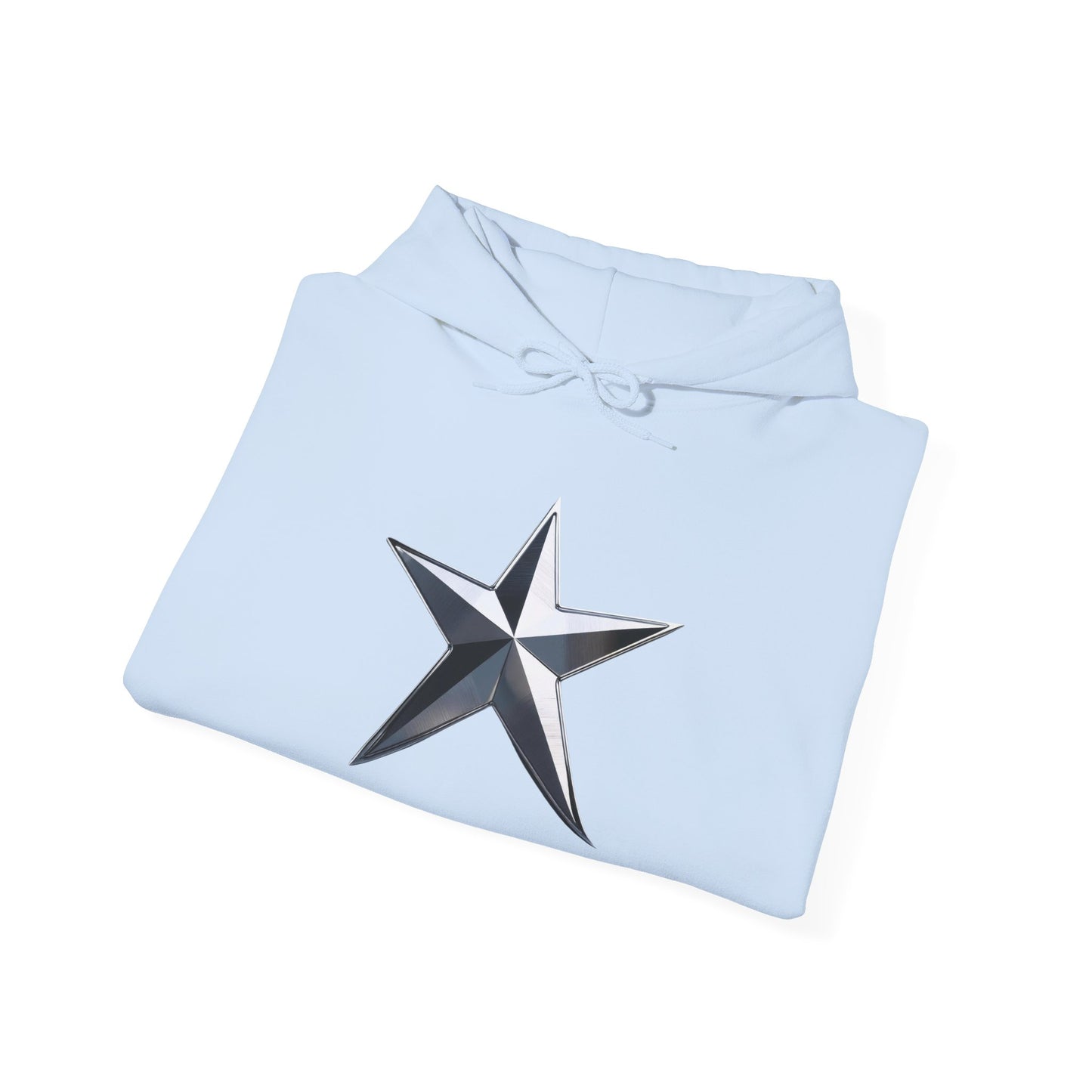 Stylish Star Hoodie | Unisex Heavy Blend Sweatshirt, Everyday Comfort, Casual Outfit, Gift for Her, Him, Birthdays