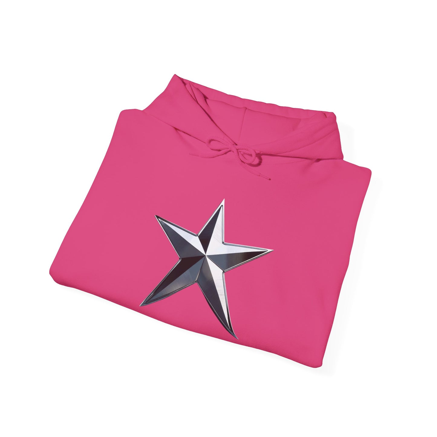 Stylish Star Hoodie | Unisex Heavy Blend Sweatshirt, Everyday Comfort, Casual Outfit, Gift for Her, Him, Birthdays
