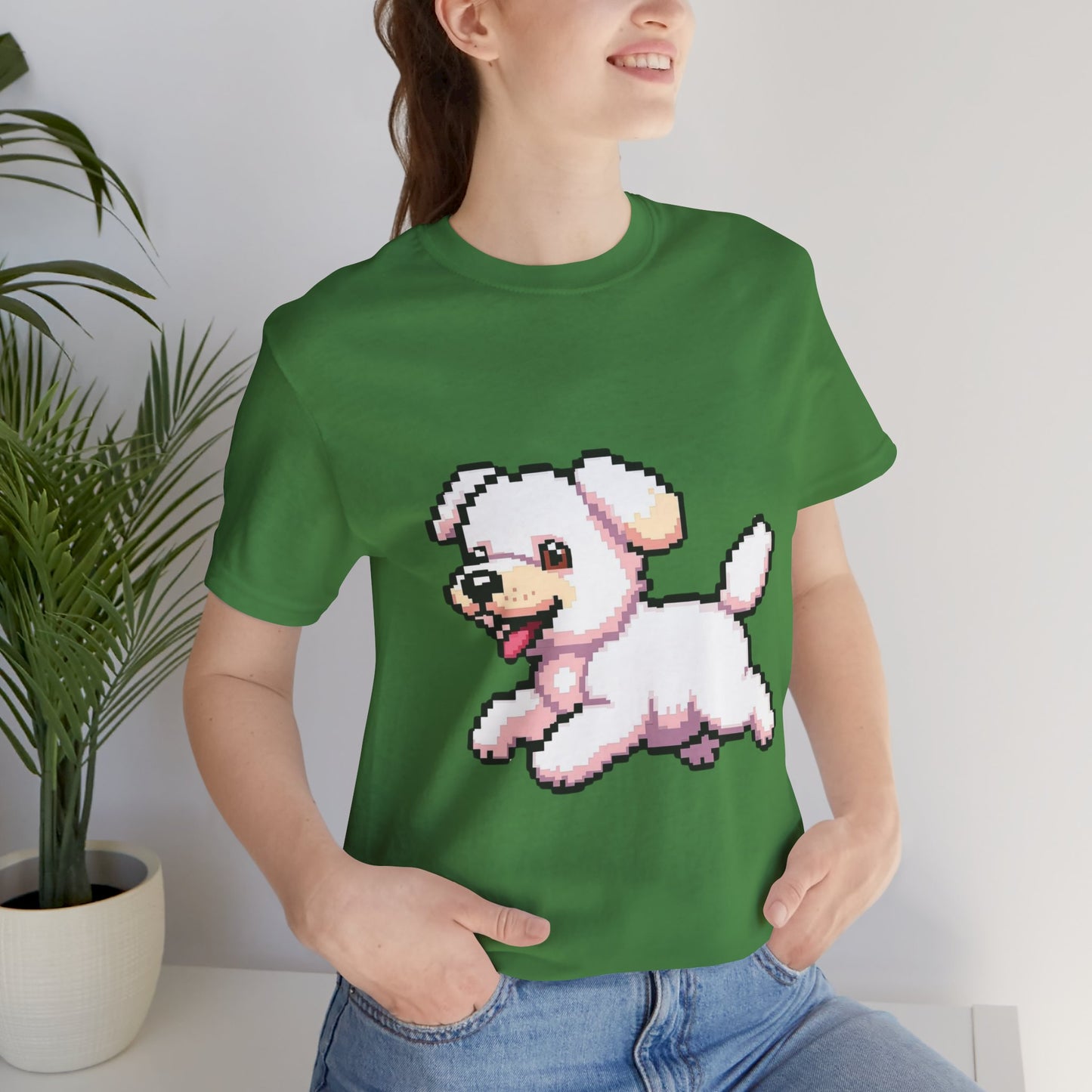 Cute Puppy Graphic Tee, Dog Lover T-Shirt, Gift for Pet Owners, Casual Everyday Wear, Perfect for Birthdays and Animal Lovers