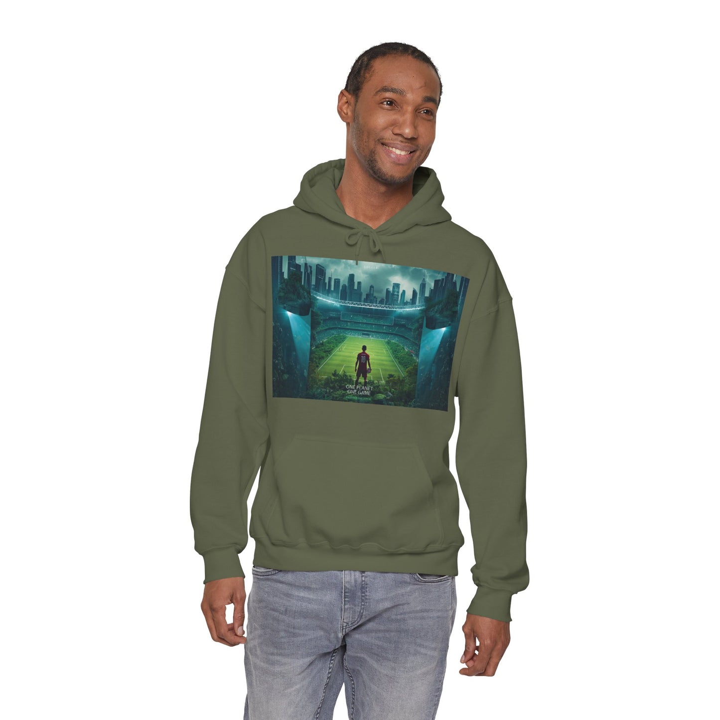 One Planet, One Game Hoodie | Global Soccer Unity Hoodie