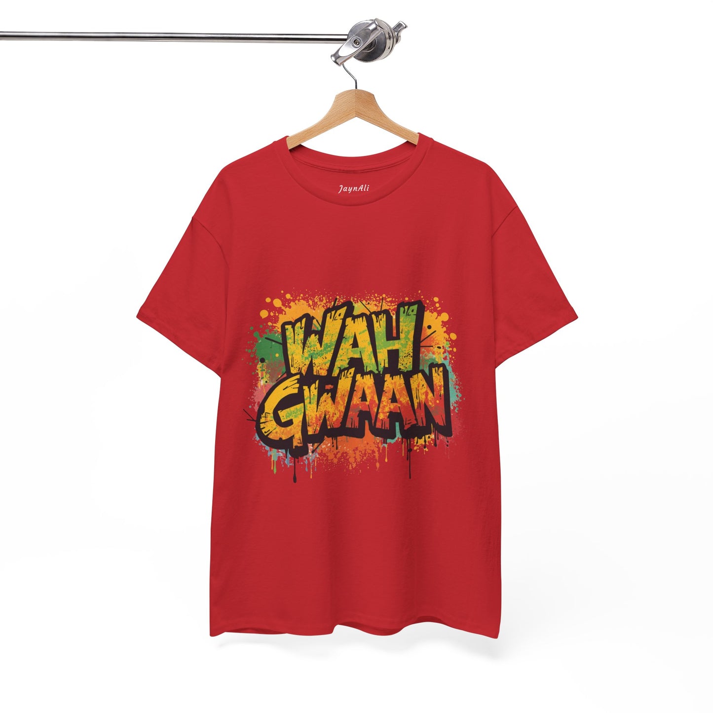 Wah Gwaan Graphic T-Shirt — Casual Jamaican Phrase Tee