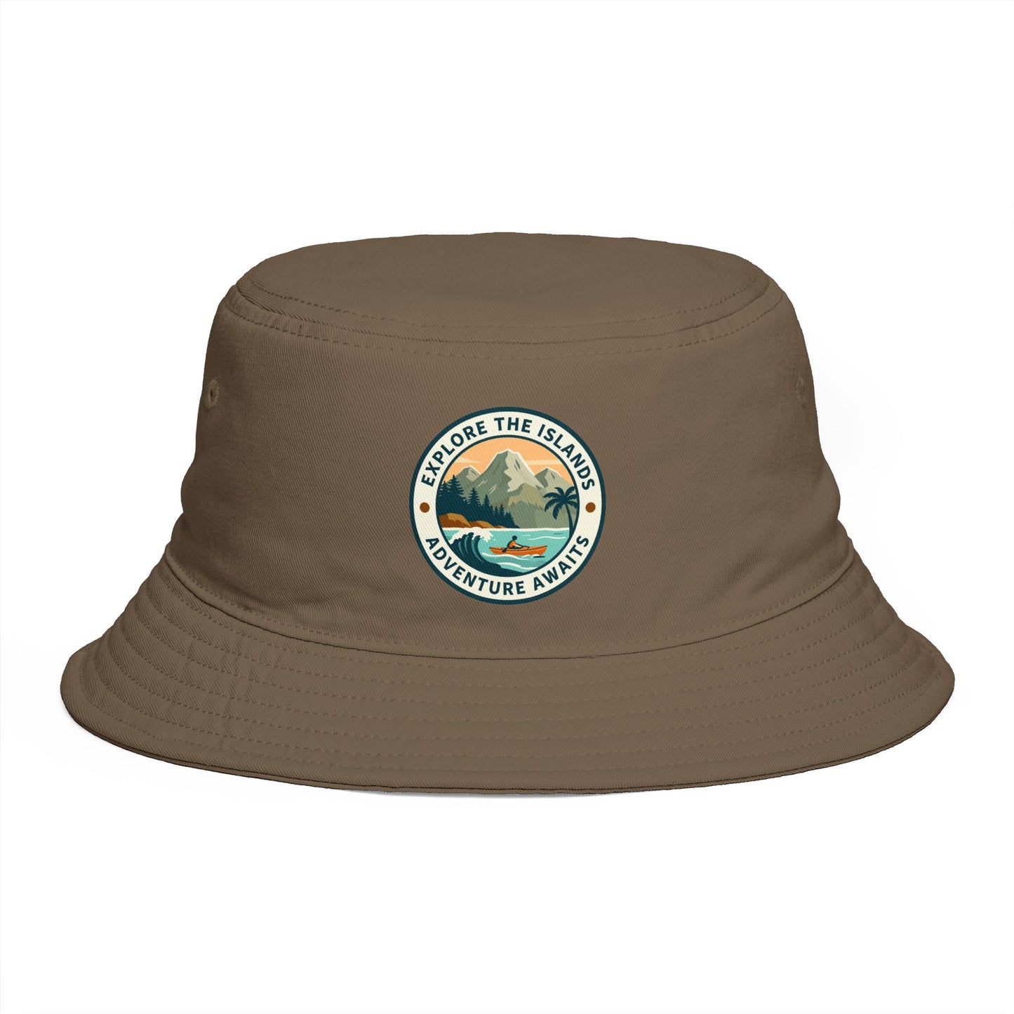 Explore the Islands Bucket Hat — Adventure Awaits Outdoor Travel Hat