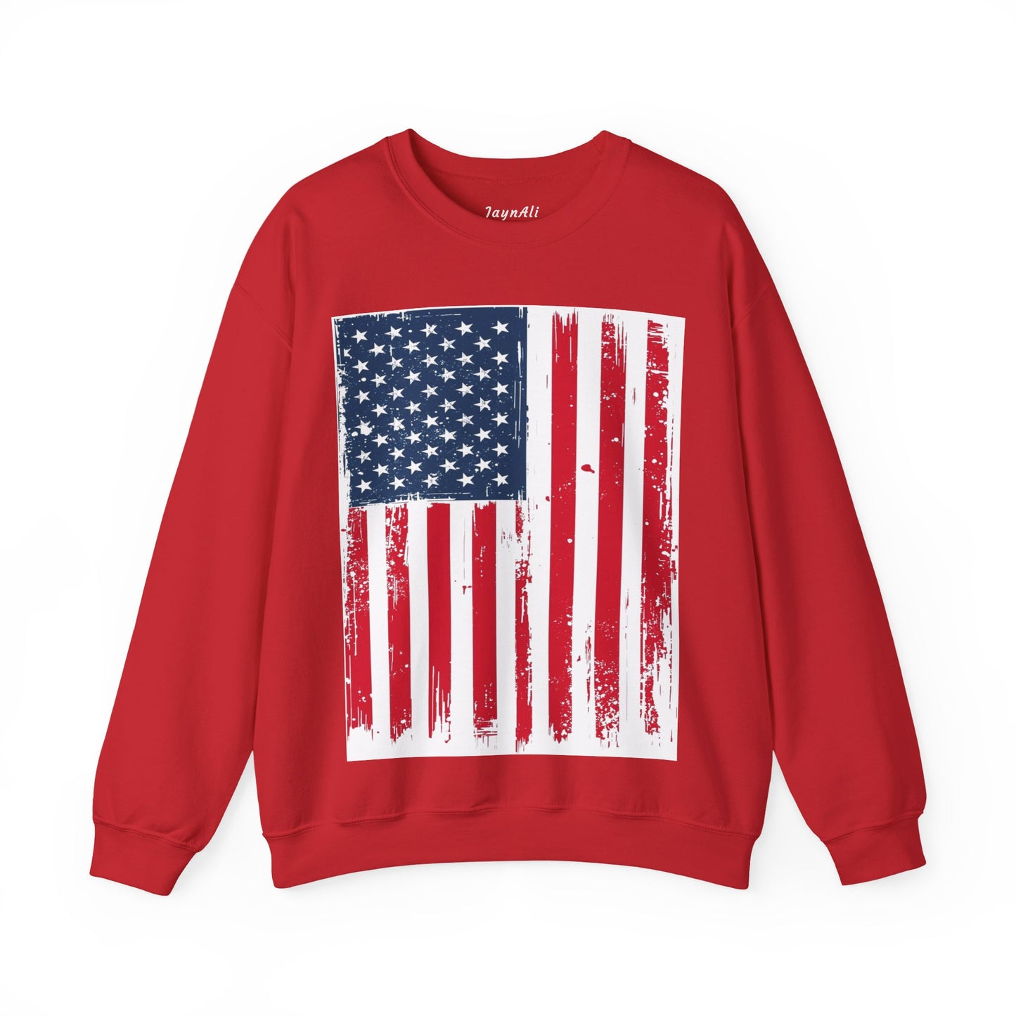 USA Flag Unisex Heavy Blend™ Crewneck Sweatshirt