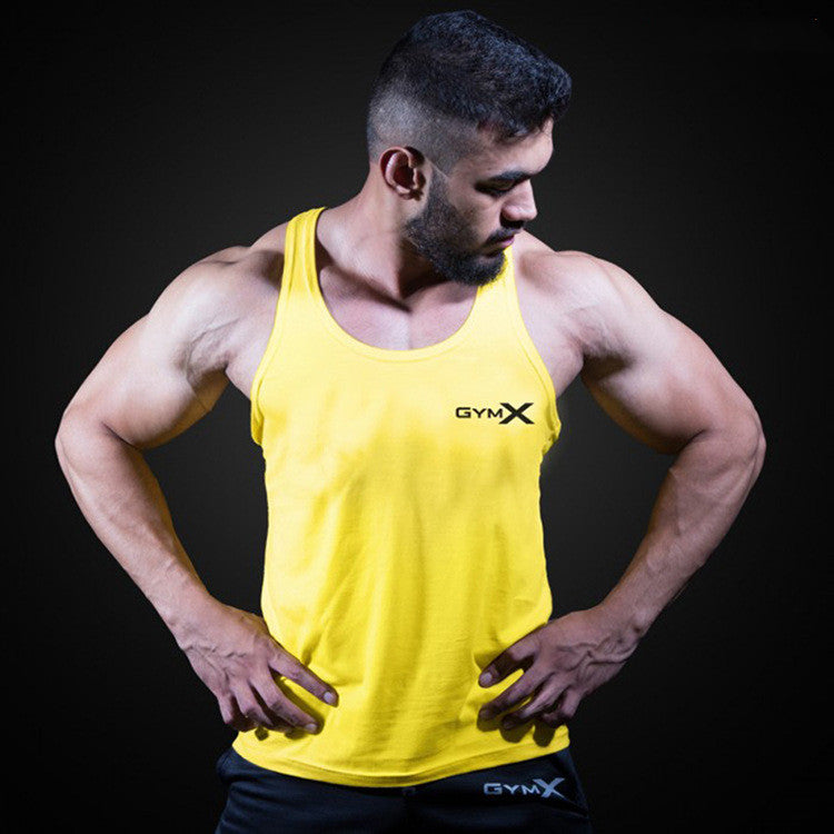 Men’s Quick-Dry Backless Gym Vest – Loose Fit, Breathable, Moisture-Wicking