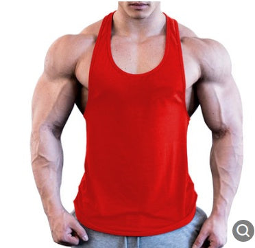 Men’s Muscle Sleeveless Gym Tank Top – Workout, Bodybuilding & Fitness Vest