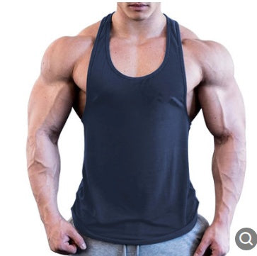Men’s Muscle Sleeveless Gym Tank Top – Workout, Bodybuilding & Fitness Vest