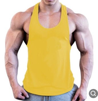 Men’s Muscle Sleeveless Gym Tank Top – Workout, Bodybuilding & Fitness Vest