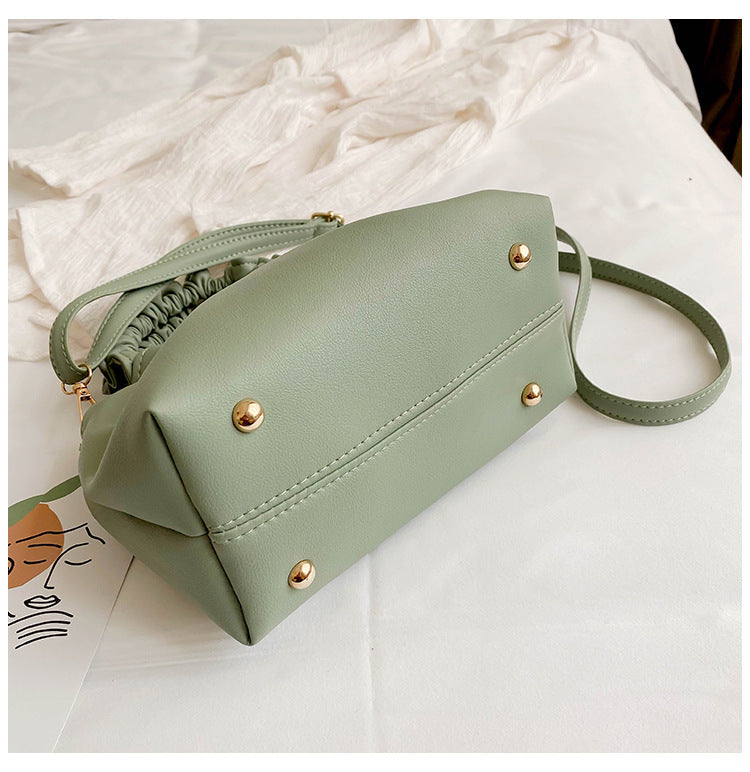 Western Style Messenger Bag | Vintage One-Shoulder Fashion Handbag for Women