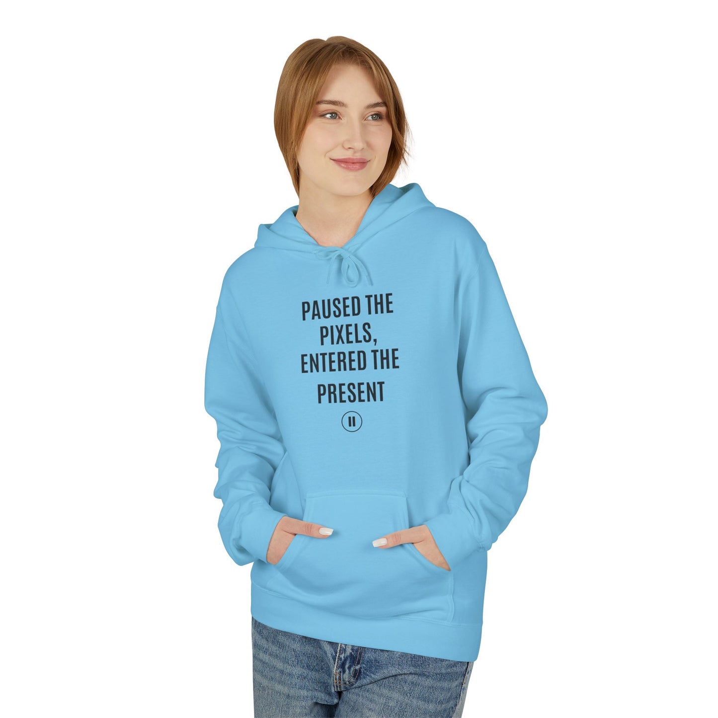 Hoodie - Paused the Pixels - Gift for Tech Lovers