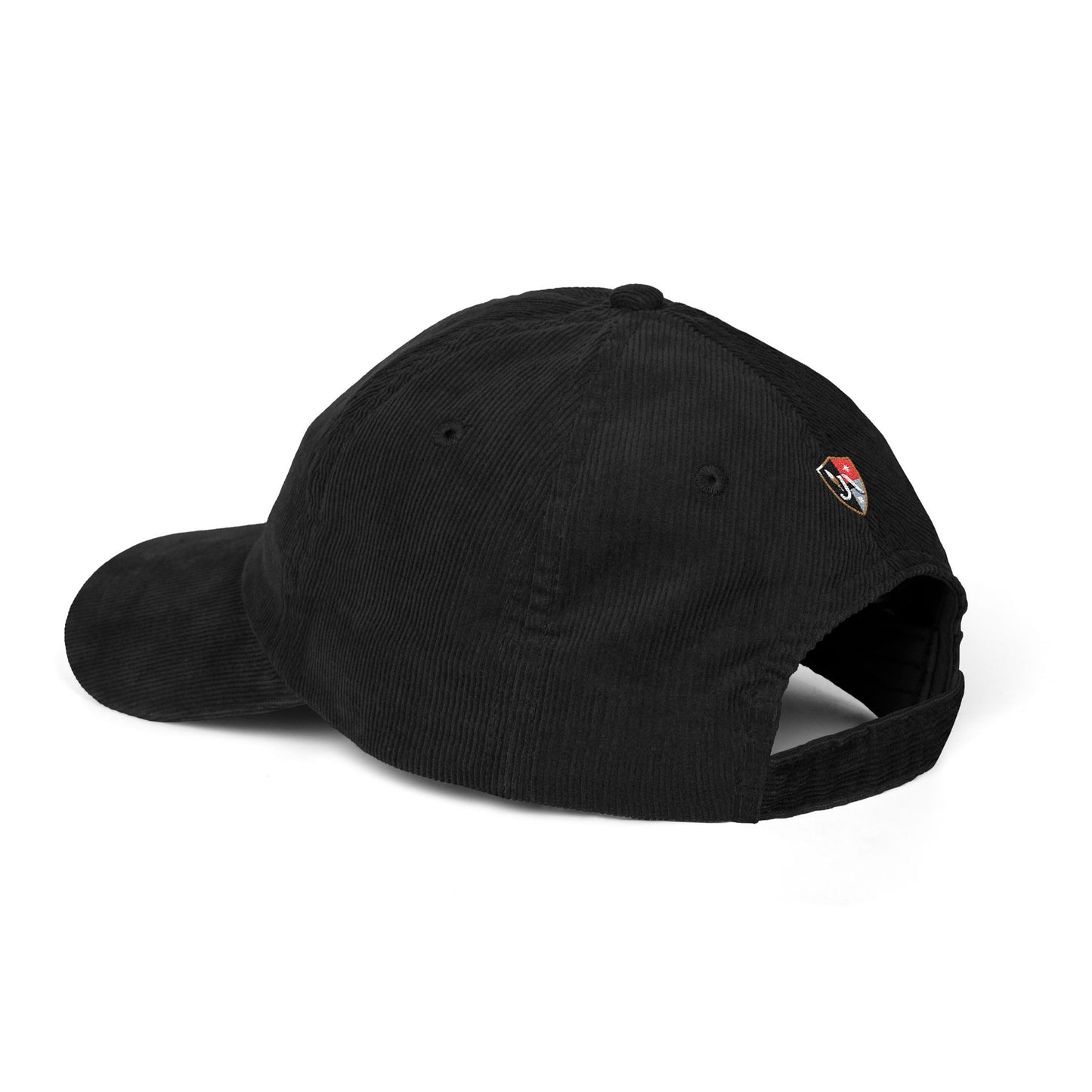Peace, Love & Prosperity Embroidered Corduroy Cap