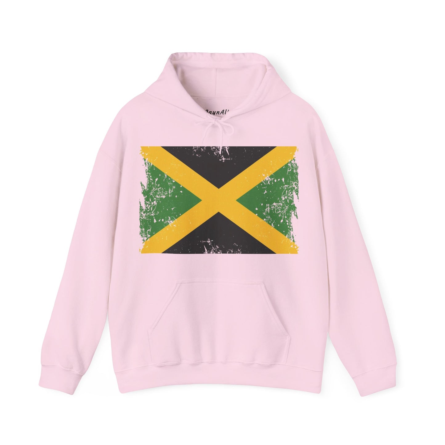 Jamaican Flag Hoodie, Unisex Heavy Blend Hooded Sweatshirt, Cool Casual Wear, Perfect for Festivals, Celebration Apparel, Gift for him/her