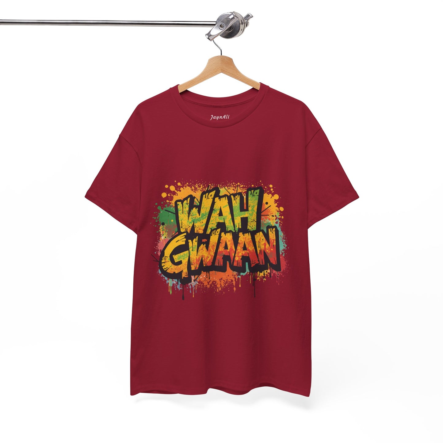 Wah Gwaan Graphic T-Shirt — Casual Jamaican Phrase Tee