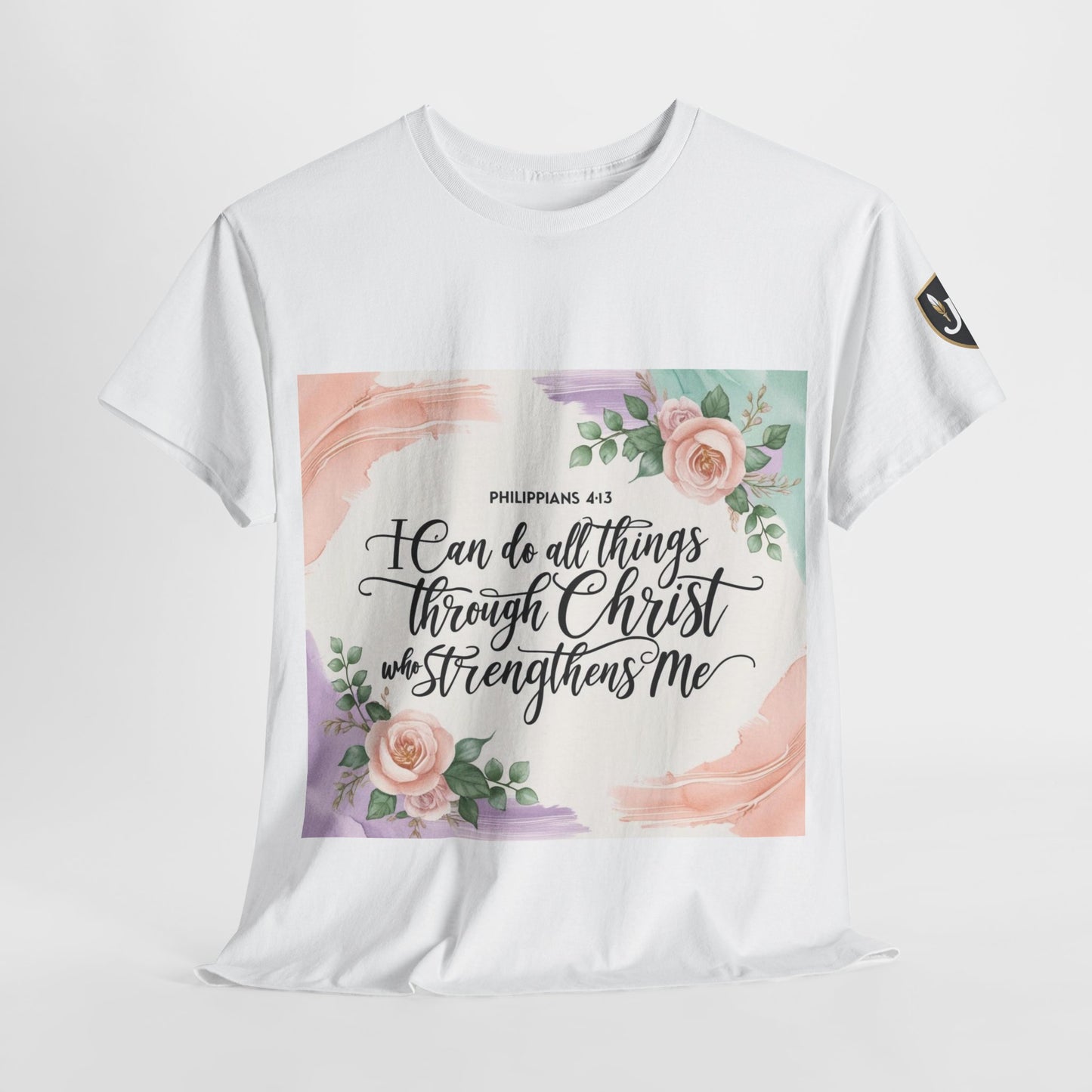Floral Inspirational Tee