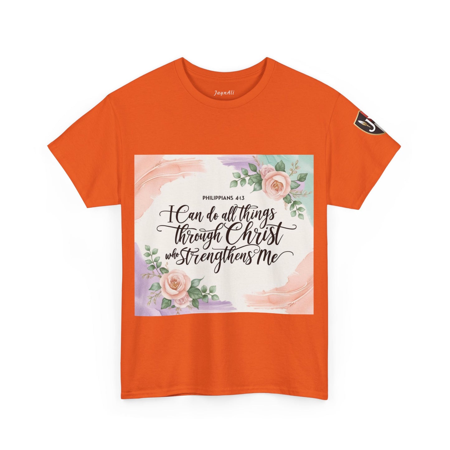 Floral Inspirational Tee