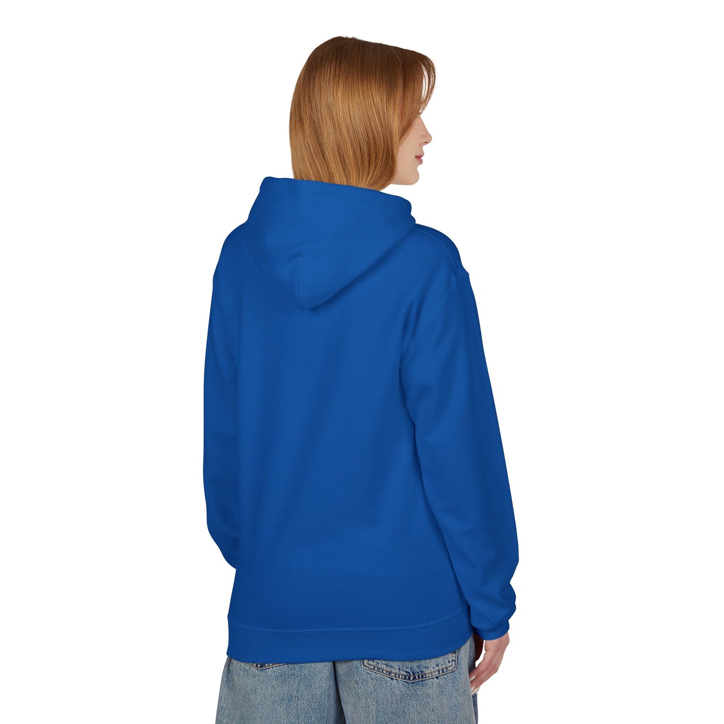Choose Calm Unisex Midweight Softstyle Hoodie — Minimal Pastel Graphic Relaxation Sweatshirt