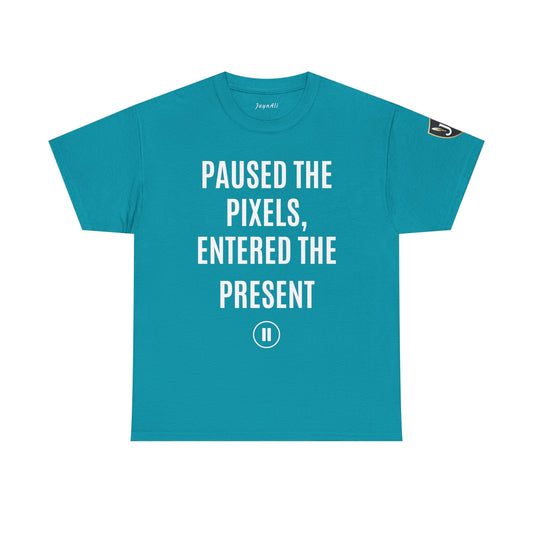 Paused the Pixels Unisex Tee - Gift for Tech Lovers