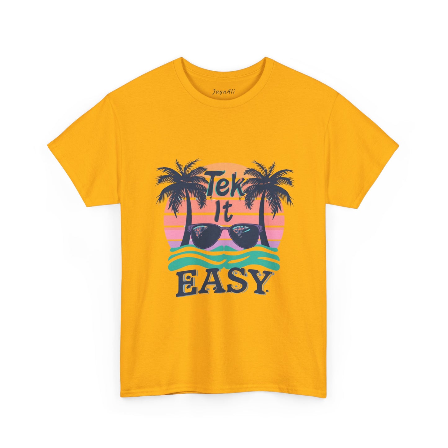 Tek It Easy T-Shirt — Funny Relaxed Vibe Tee