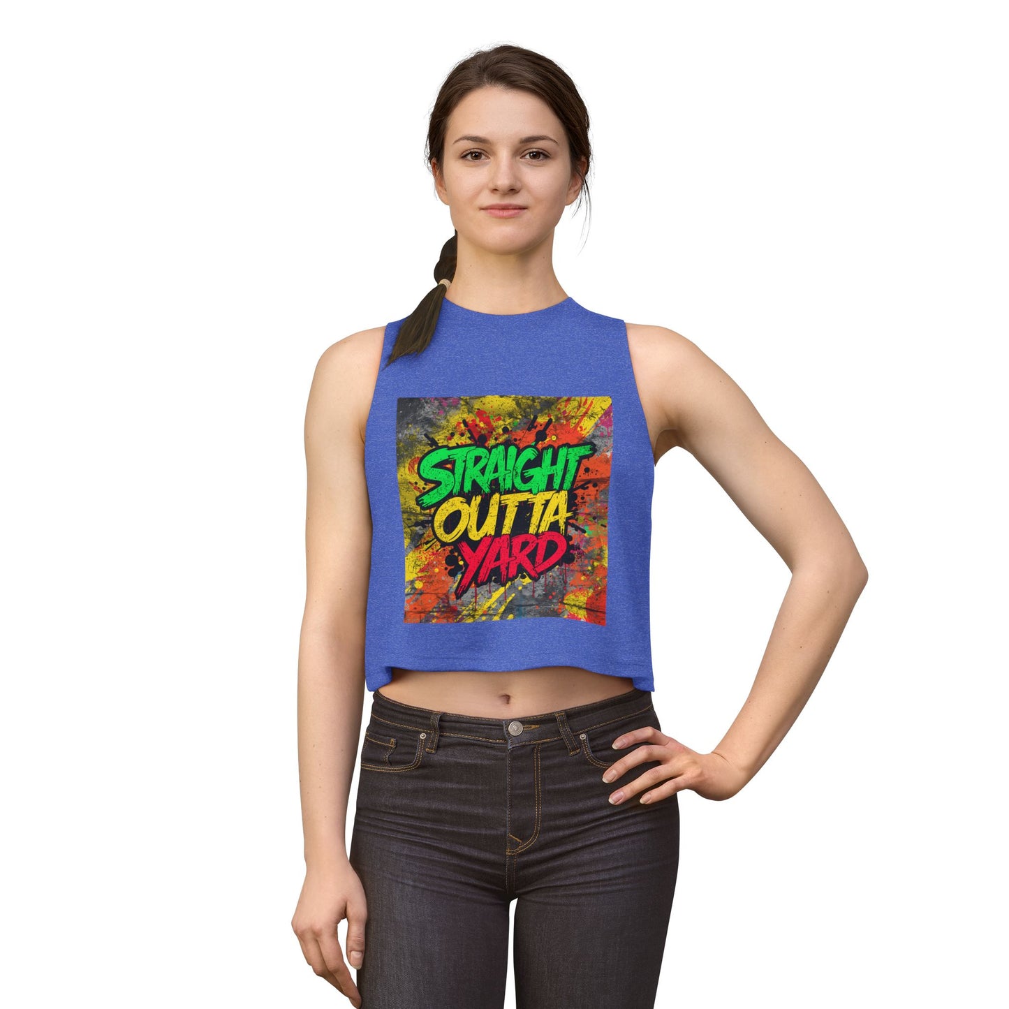 Straight Outta Yard Crop Top
