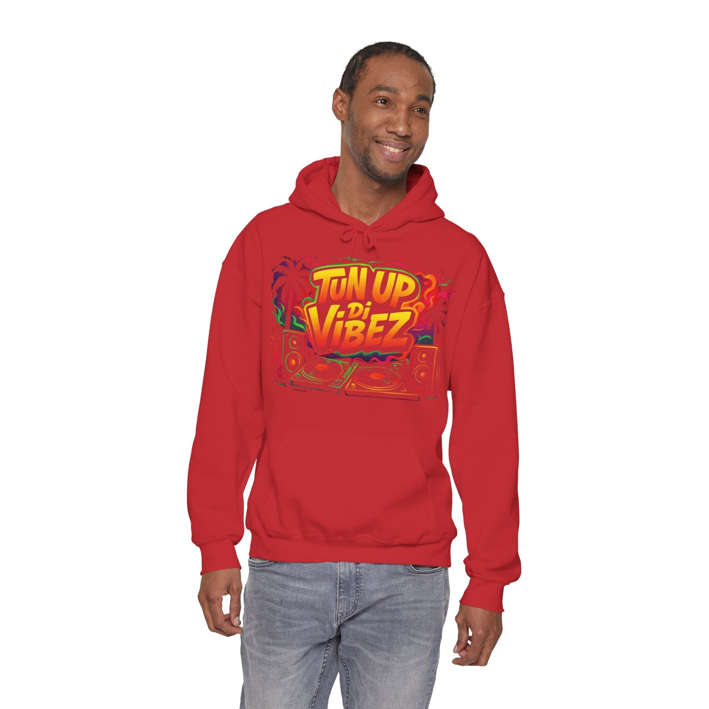 Sudadera con capucha "Tun Up Di Vibez"