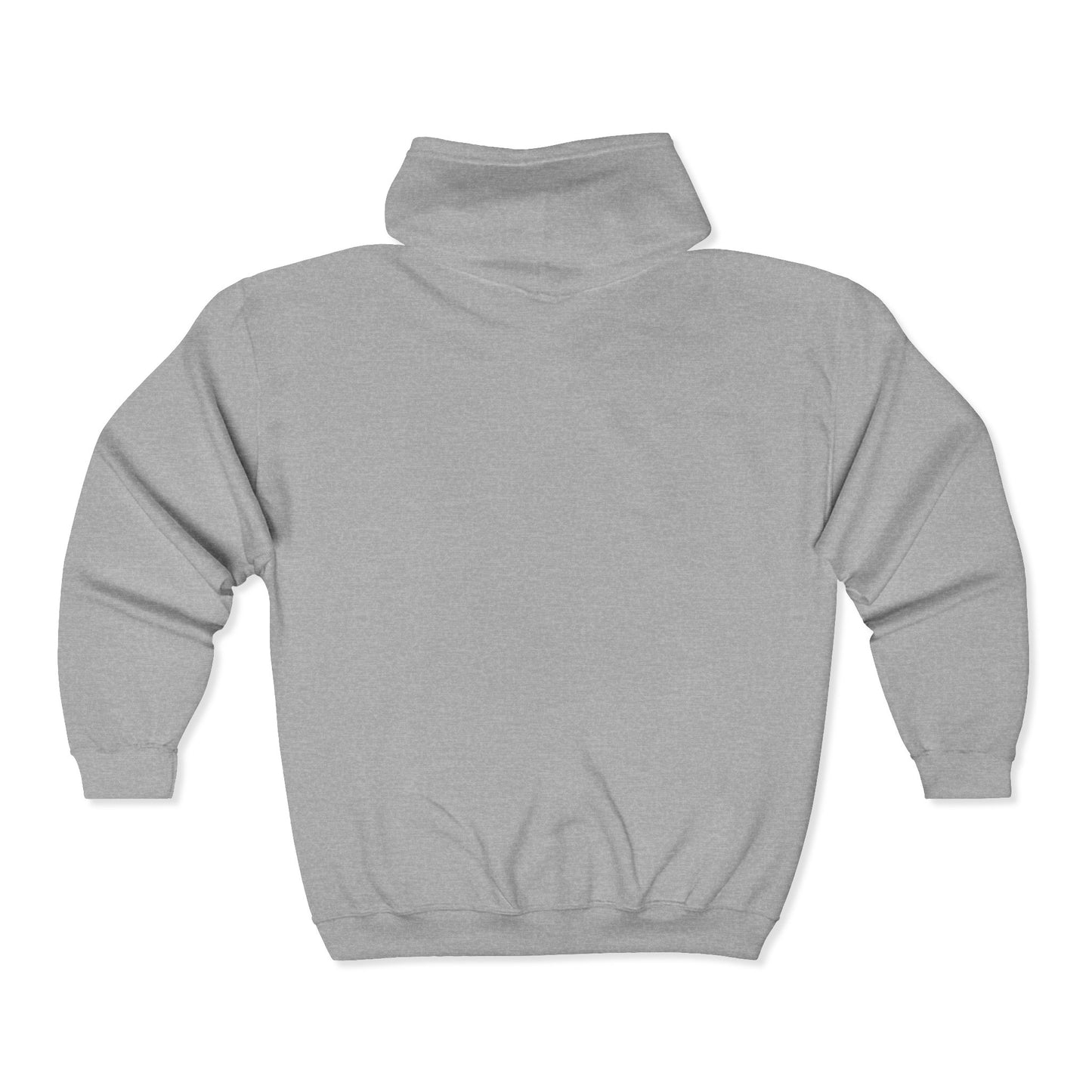 Choose Calm Zip Unisex Heavy Blend Hoodie — Relaxation Graphic Full-Zip Hoodie