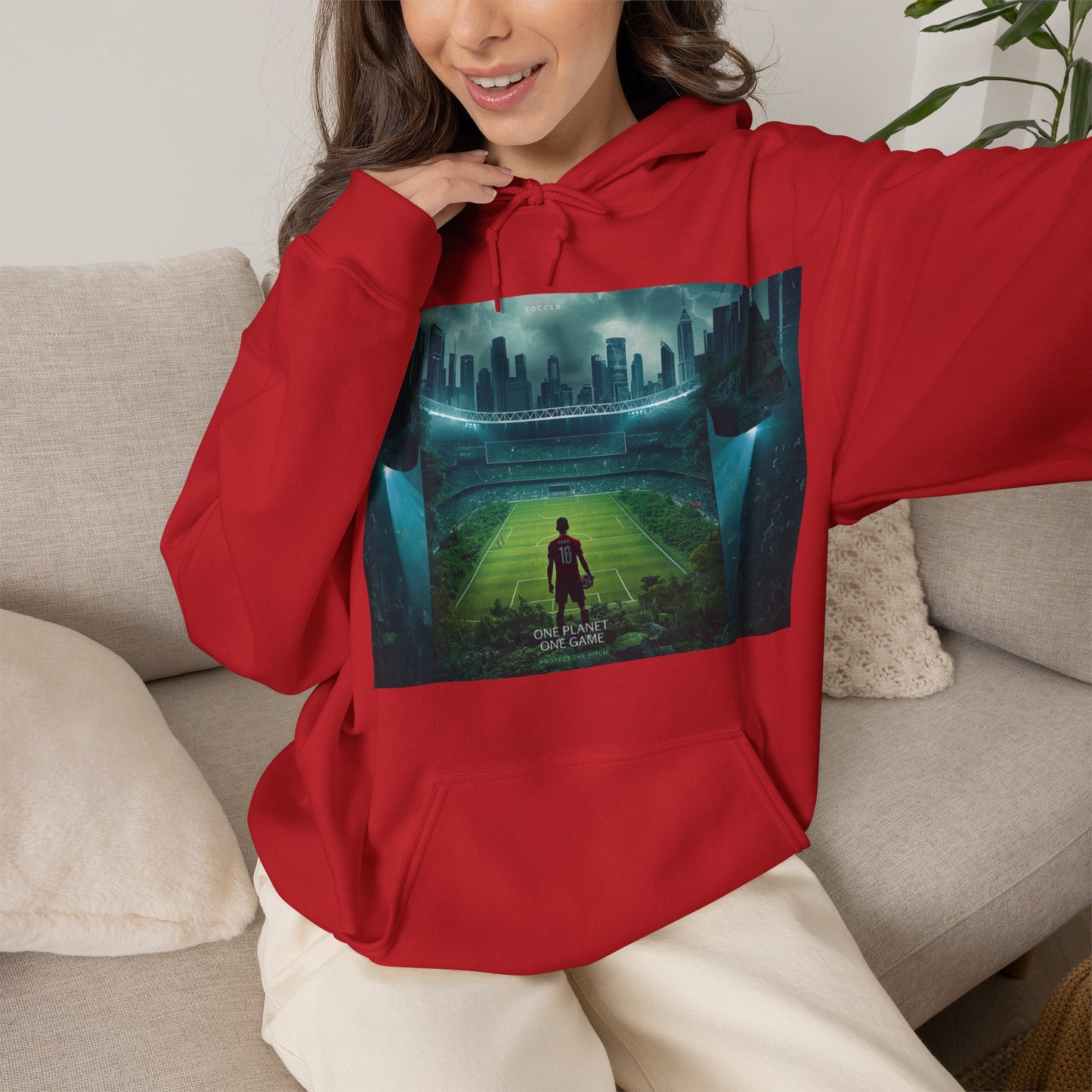 One Planet, One Game Hoodie | Global Soccer Unity Hoodie