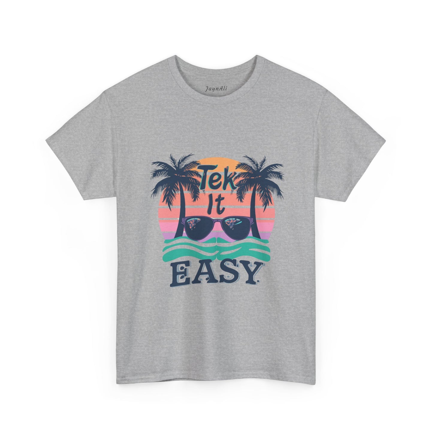 Tek It Easy T-Shirt — Funny Relaxed Vibe Tee