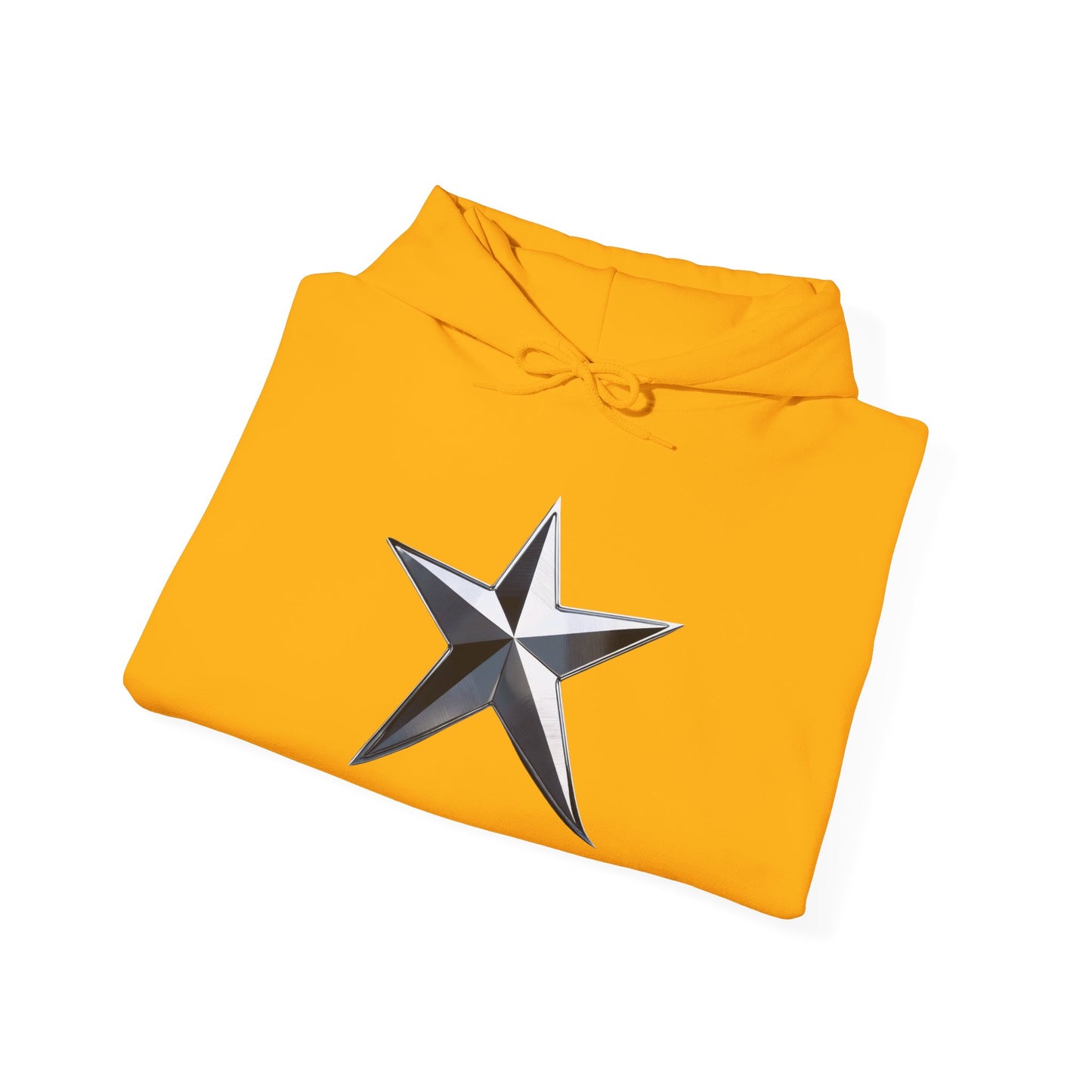 Stylish Star Hoodie | Unisex Heavy Blend Sweatshirt, Everyday Comfort, Casual Outfit, Gift for Her, Him, Birthdays