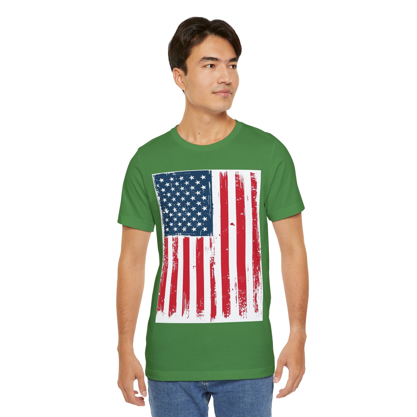 Camiseta Unisex Patriótica - Camisa de Bandera Americana Estilo Grunge, Ropa del Día de la Independencia, Celebración del 4 de Julio, Ropa Casual de Verano, Regalo para [...]
