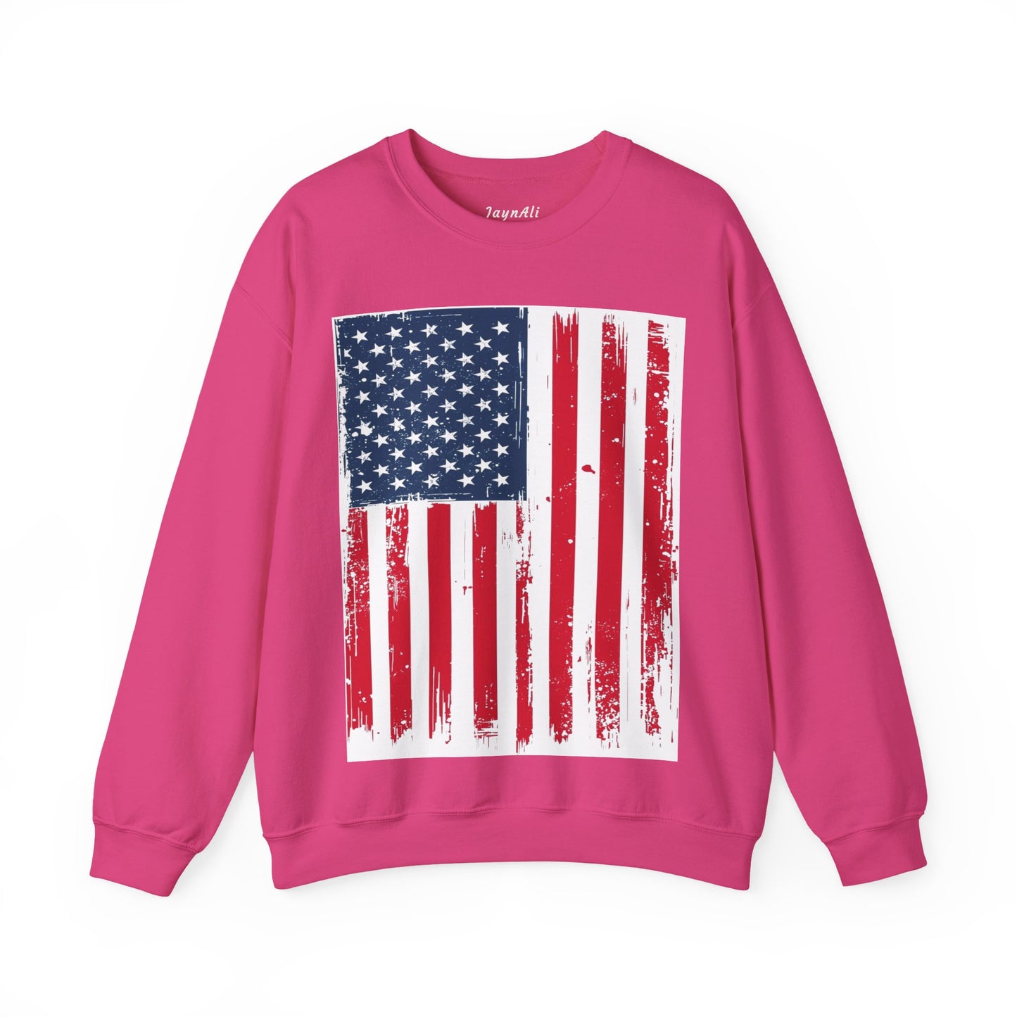 USA Flag Unisex Heavy Blend™ Crewneck Sweatshirt
