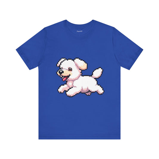 Cute Puppy Graphic Tee, Dog Lover T-Shirt, Gift for Pet Owners, Casual Everyday Wear, Perfect for Birthdays and Animal Lovers