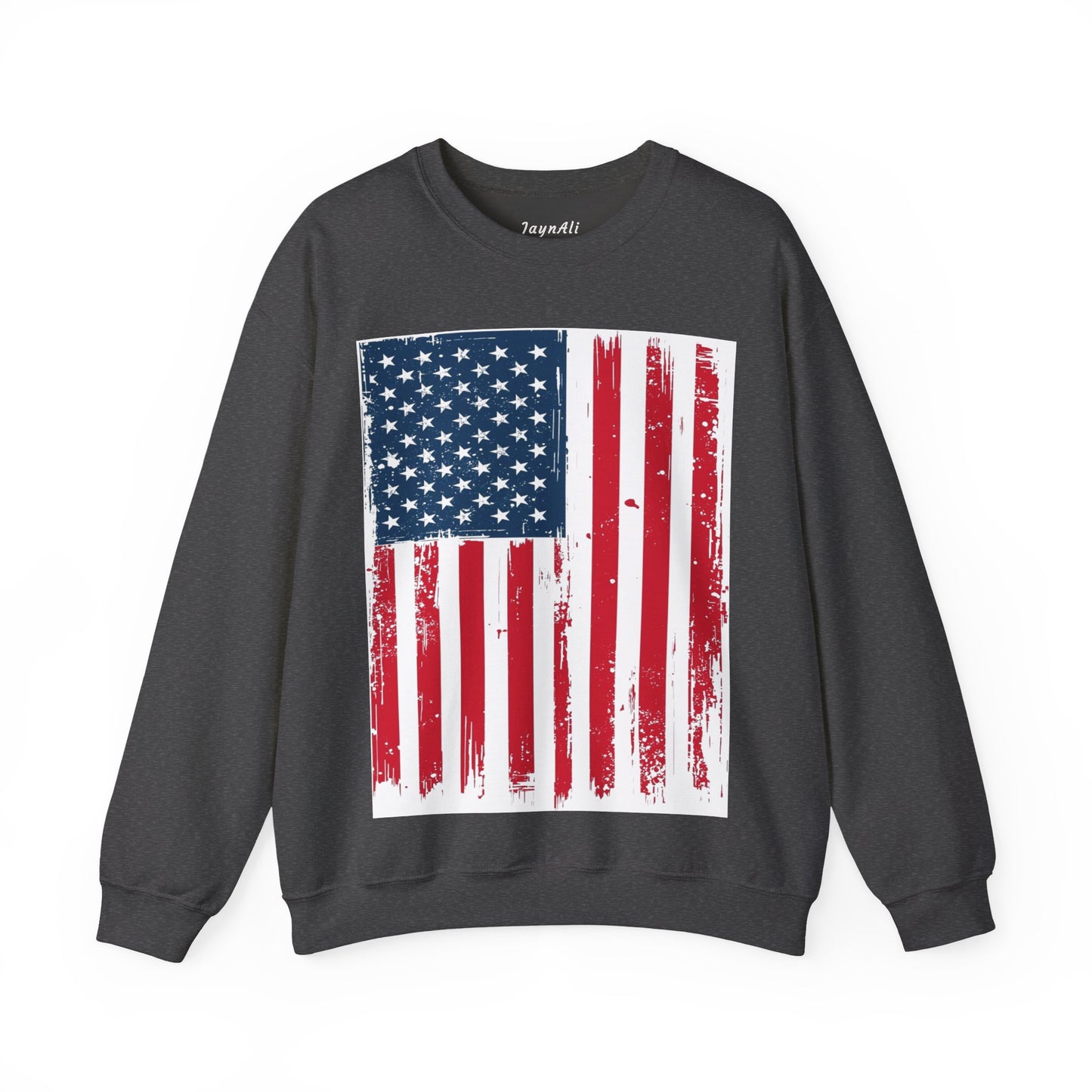 USA Flag Unisex Heavy Blend™ Crewneck Sweatshirt