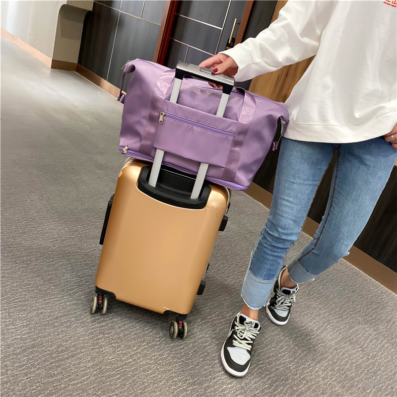 Large Capacity Travel & Gym Bag | Multi-Purpose Fitness, Yoga & Outdoor Shoulder Duffel