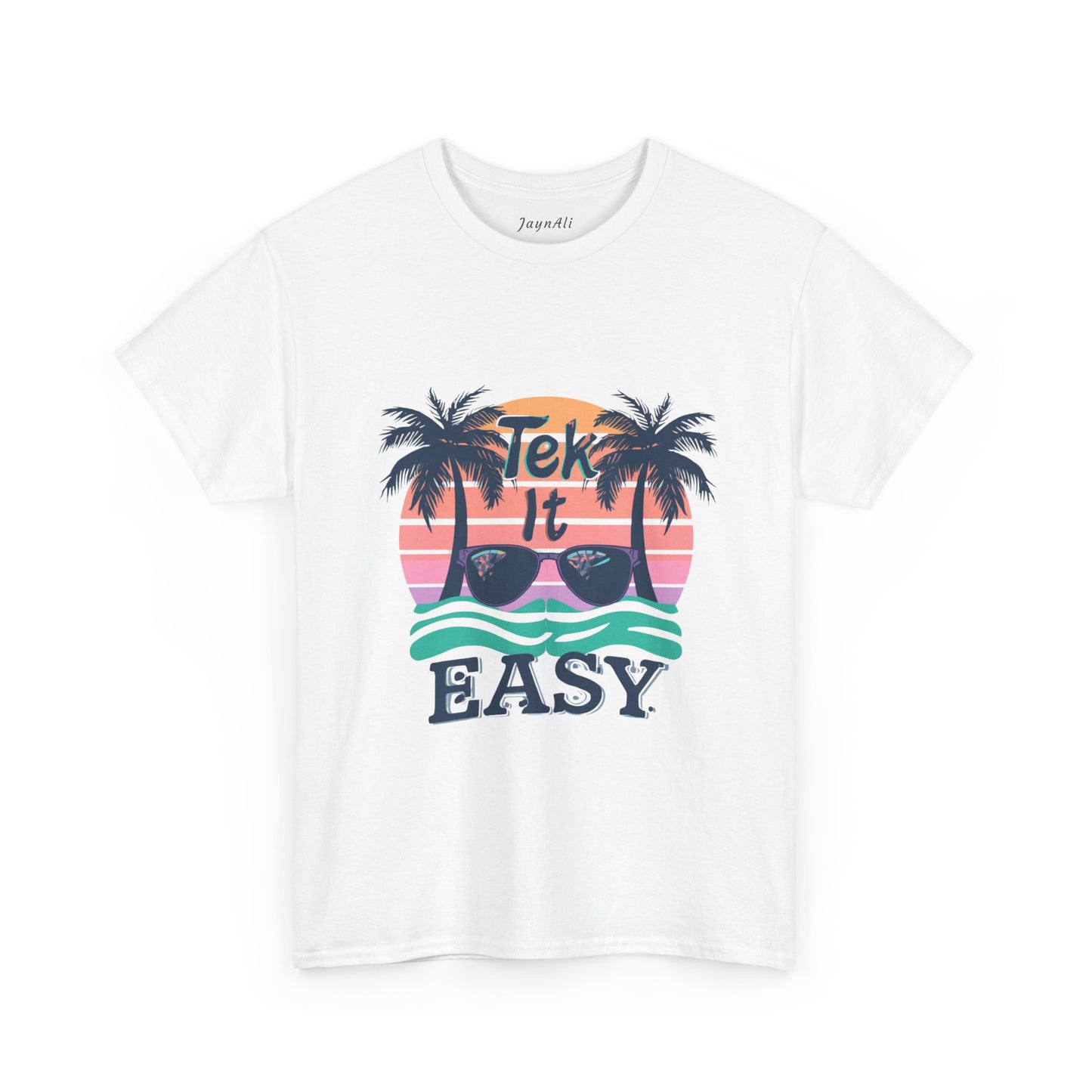 Tek It Easy T-Shirt — Funny Relaxed Vibe Tee